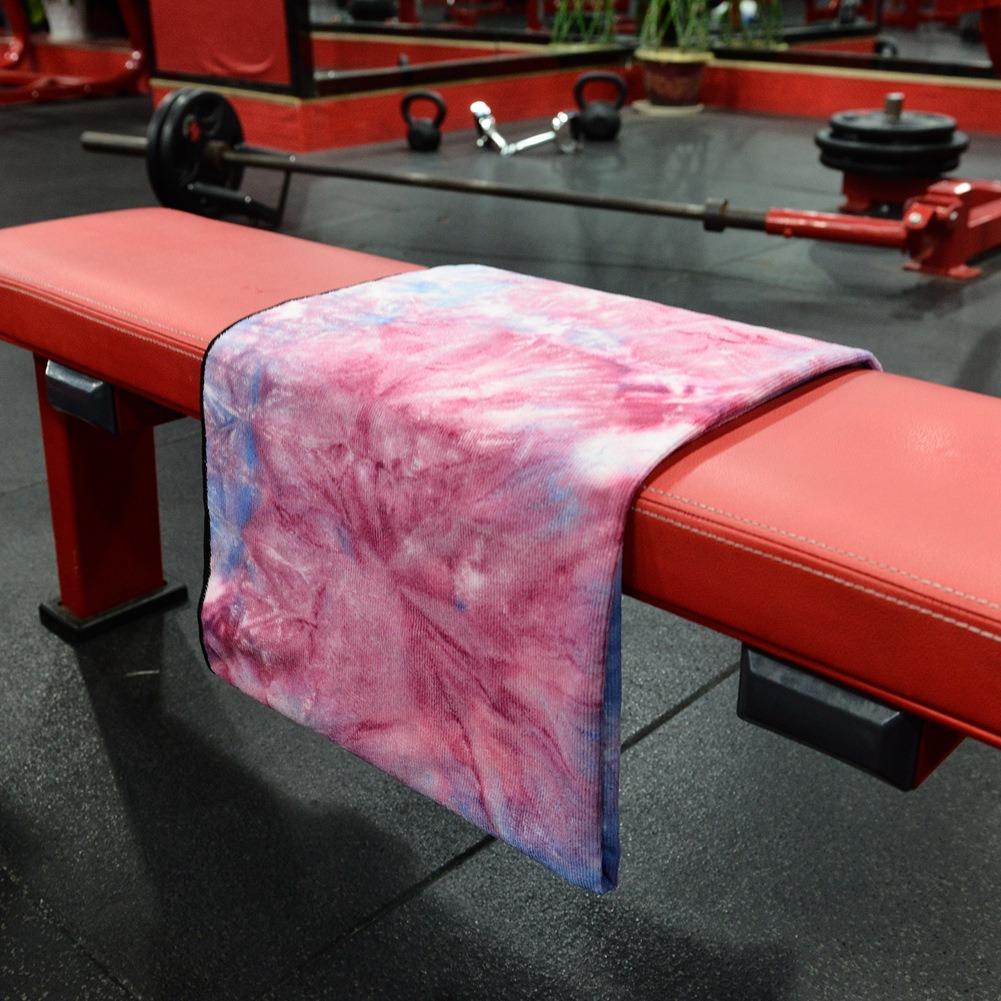 Sweat Anti-Slip Gym Pilates Portable Printing Sports Yoga Towel