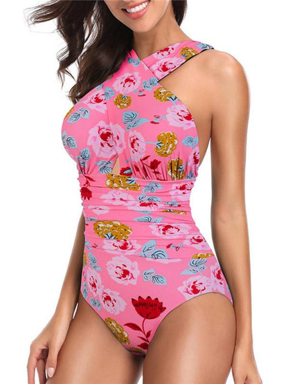 Sexy Crisscross One Piece Swimwear