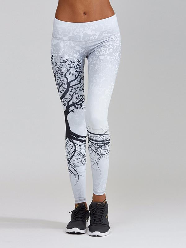 Fashion Printed Wrap Yoga Bottoms