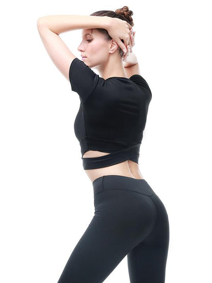 Shorts Sleeves Running Sports Tees