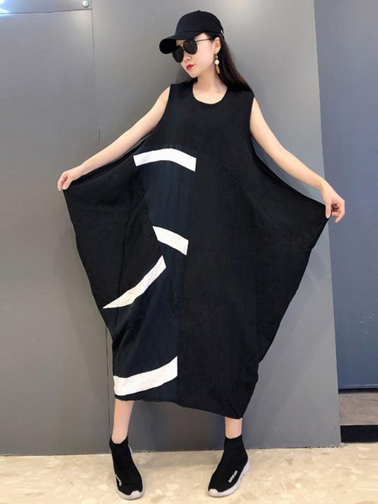 Original Split-joint Sleeveless Dress