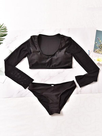 Long Sleeves Bikini Set