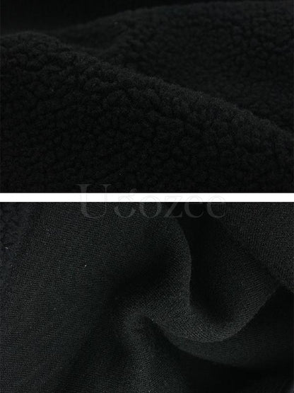 Loose Lamb Wool Outwear
