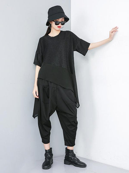 Casual Irregular Chiffon Tops