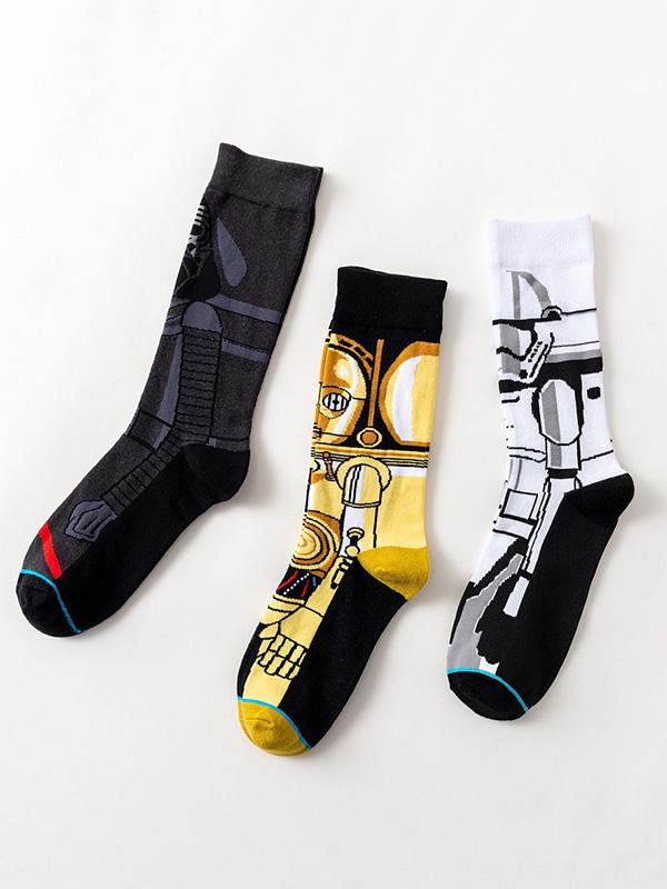 Star Wars Printing Casual Socks