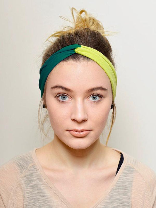 Two Tone Elastic Headband Accessories