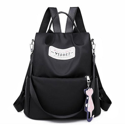 Women Waterproof Oxford Backpack Version Anti-theft Travel Bag