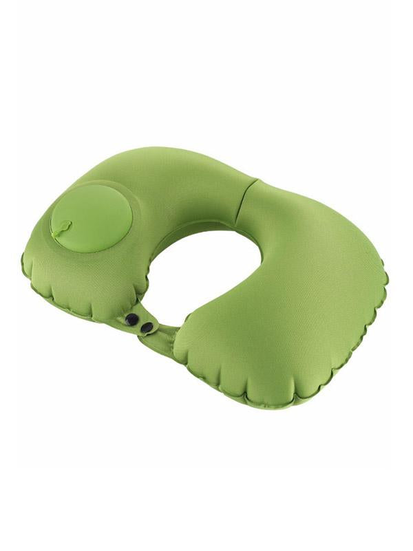 Travel Press Type Portable Inflatable U-Shaped Pillow Accessories