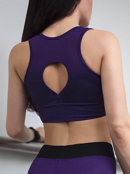 No Steel Ring Breathable Running Bra