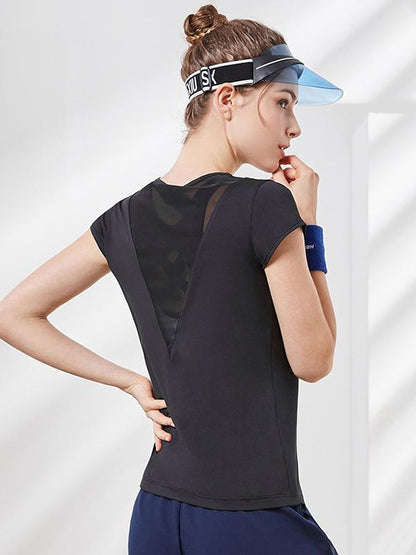 Solid Split-joint Casual Blouses&shirts Tops
