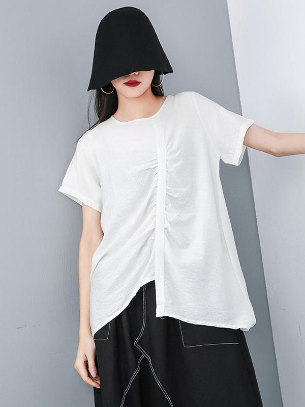 Elegant Ruffled T-shirts
