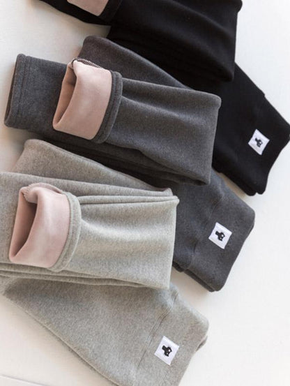 Pure Color Warm Leggings