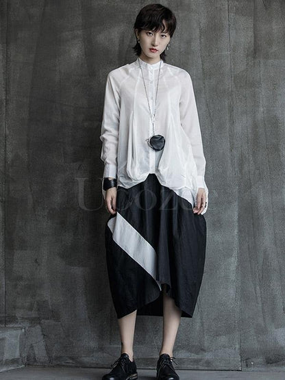 Original Elegant Cropped Blouses