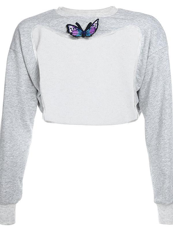 Sexy Embroidered Sweat Shirts