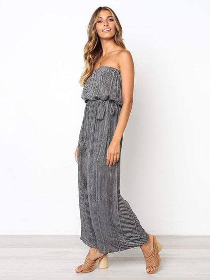 Sexy Strapless Bandage Jumpsuits
