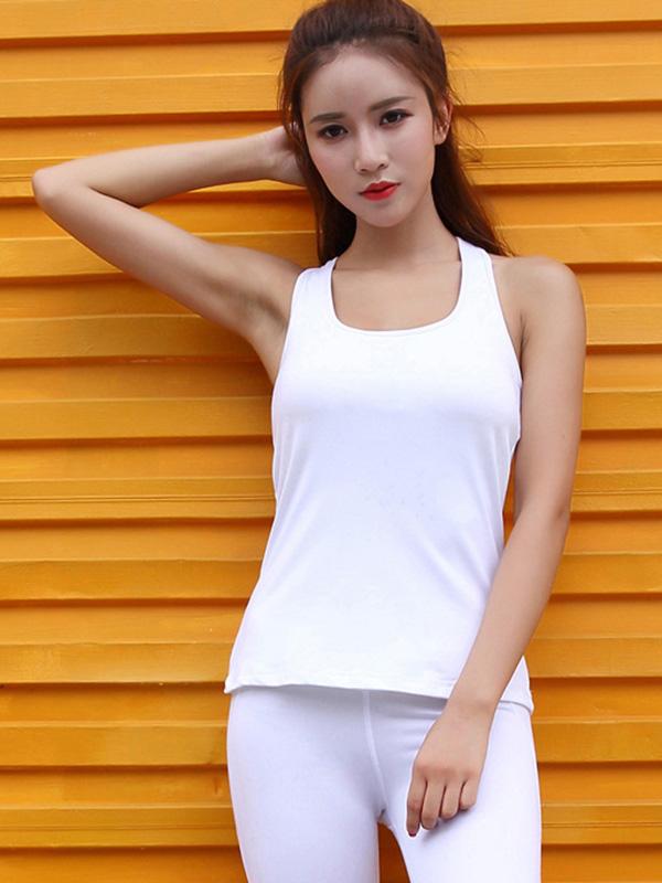 Sexy Wrap Solid Sleeveless Vest Top