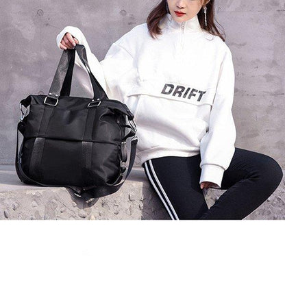Large Capacity Handbag Tote Light Weight Oxford Shoulder Bag