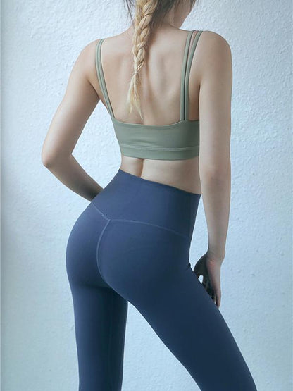 Seamless Padded Crop Sports Bralette