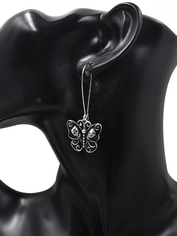 Butterfly Shape Alloy Earrings Accessories