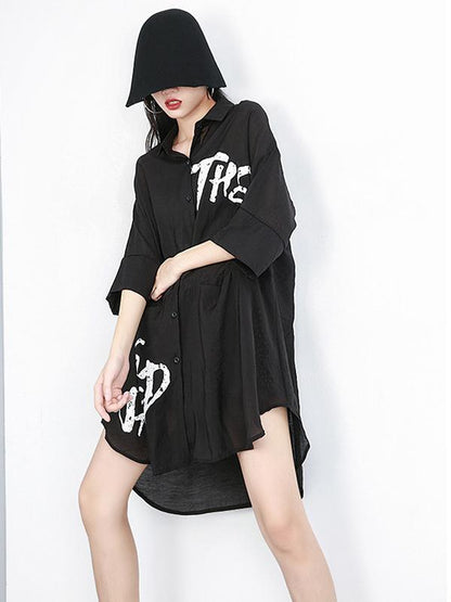 Loose Irregular Light Sun-proof Tops