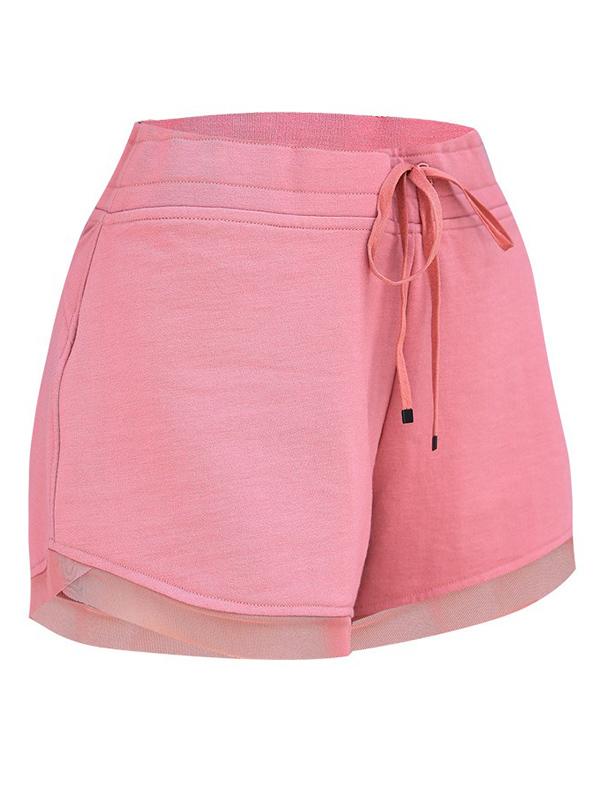 Loose Solid Quick Dry Sports Shorts