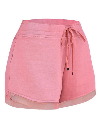 Loose Solid Quick Dry Sports Shorts