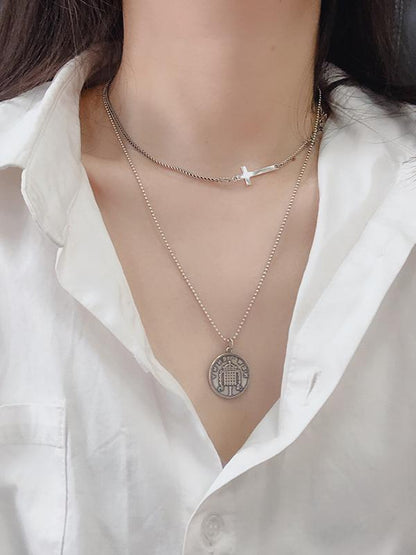 Simple Silver Necklace