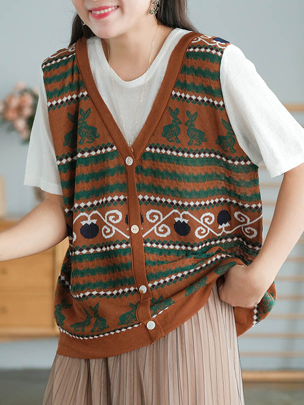 Stylish Split-Joint Printed Round-Neck False Two T-Shirt