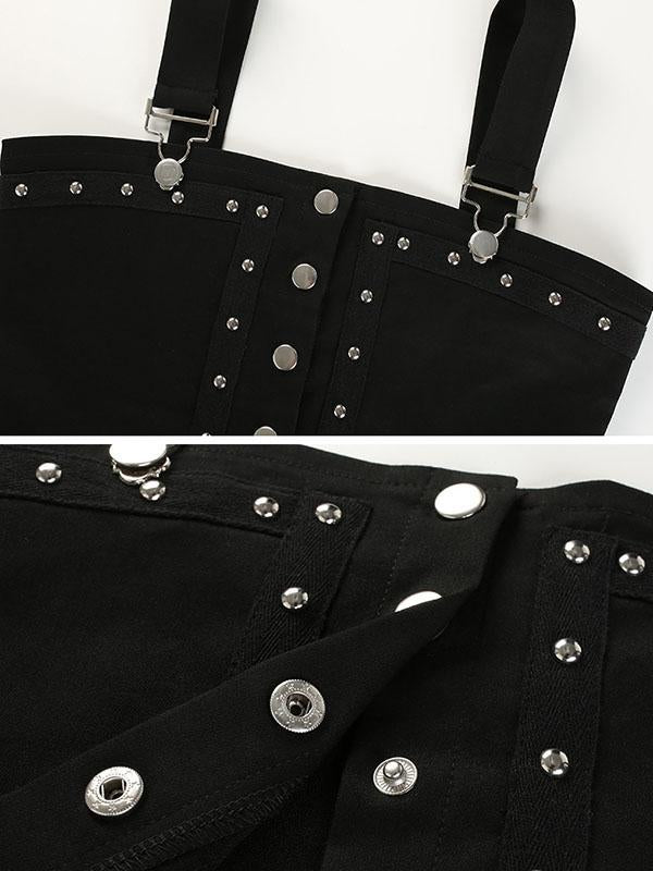 Fashion Sexy Straps Buckle Vest Top