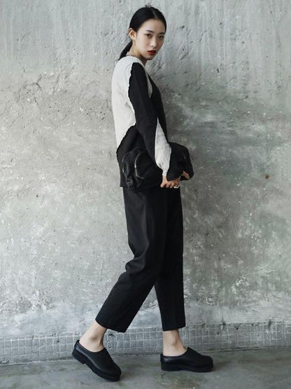Light Split-joint Harem Pants