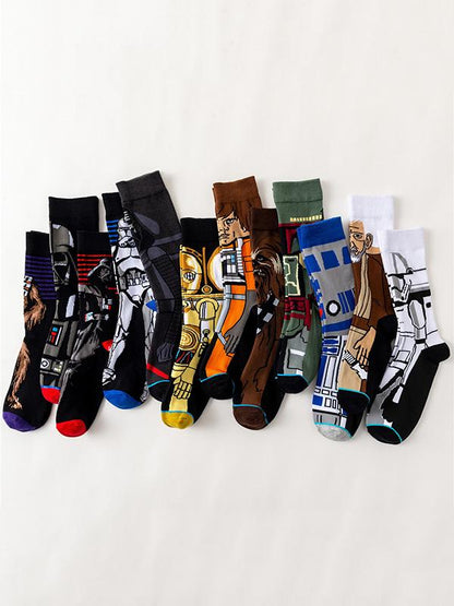 Star Wars Printing Casual Socks