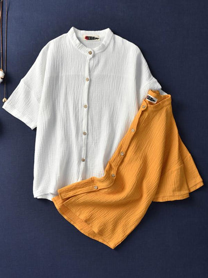 Original Vintage Solid Blouse