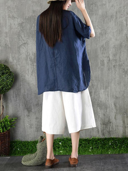 Loose Oversize High-low Shirt