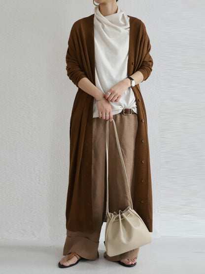 Casual Irregular Solid Color Pleated Heaps Collar Short Sleeves T-Shirt