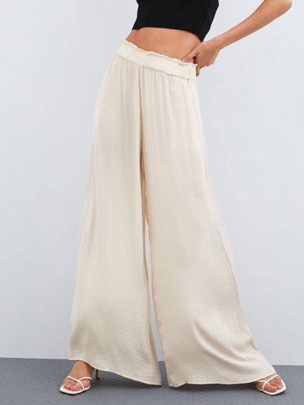 Elasticity Waist Casual Pants Bottom