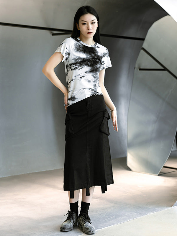 Original Tie-Dyed Short Sleeve T-Shirts Tops