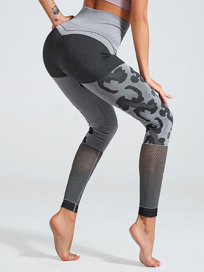 Camouflage Seamless Lift Hip Legging