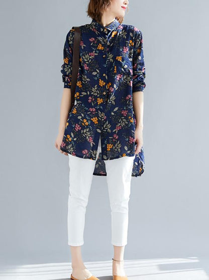 Flower Printed Shirt