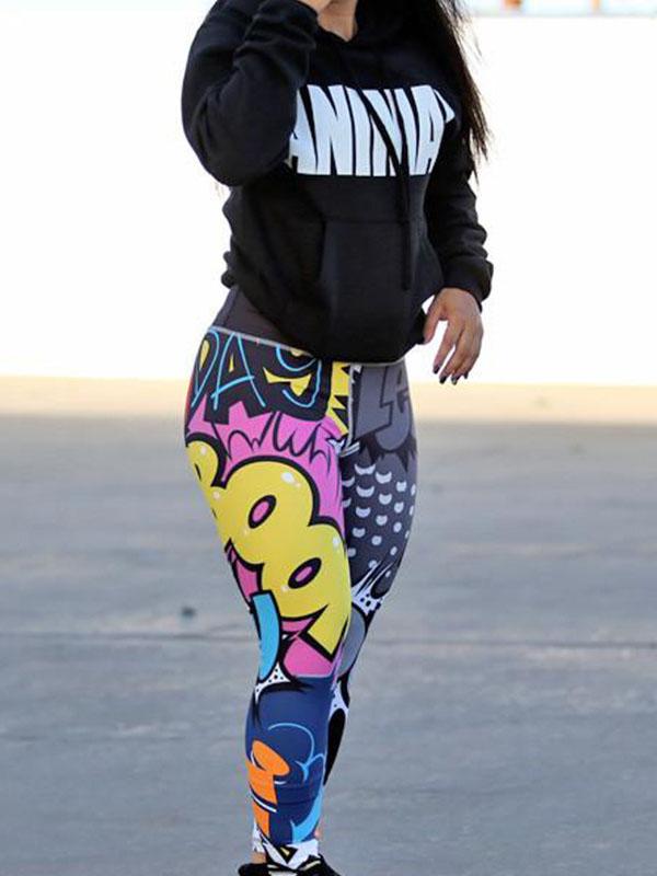 Printed  Yoga&Gym Leggings