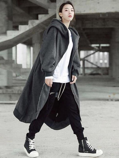 FASHION 2 COLORS LONG SLEEVES OUTWEARS TOPS