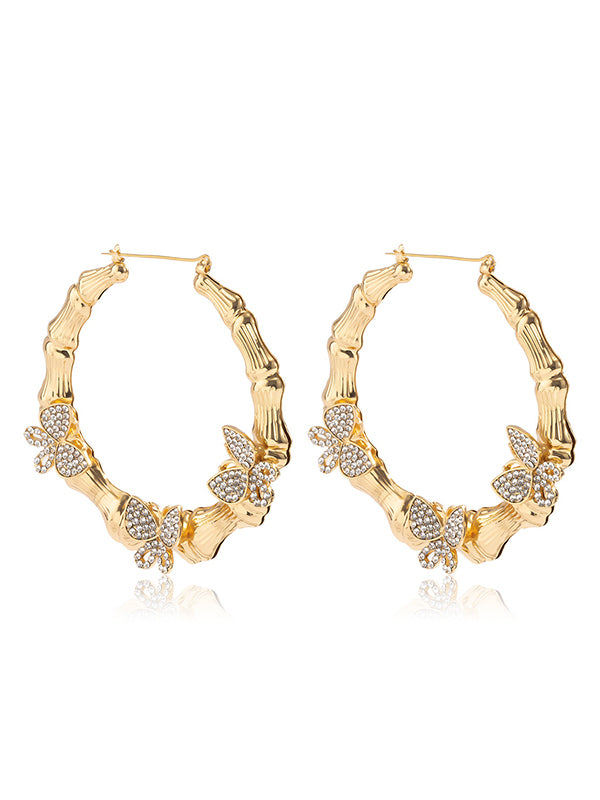 Vintage Butterfly Earrings Accessories