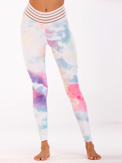 Printed Wrap Fashion Yoga Leggings