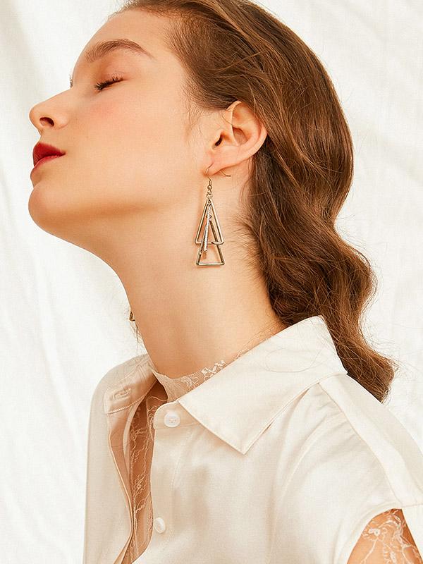 Geometry Triangle Eardrop