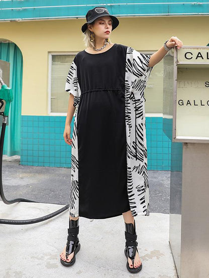 Loose Split-joint Long Dress