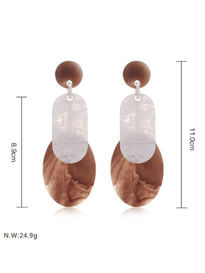 Split-joint Big Earrings