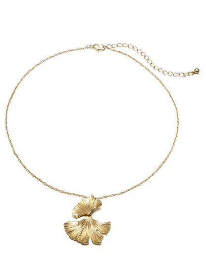 Fashion Ginkgo biloba Necklaces
