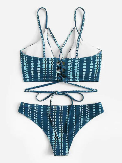Striped Bikinis Swimwear