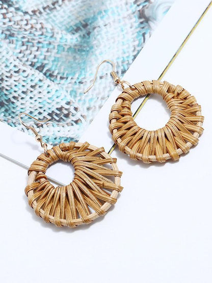 Exaggerated Bamboo Earring Accessories