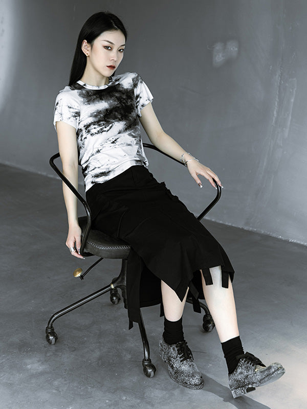 Original Tie-Dyed Short Sleeve T-Shirts Tops