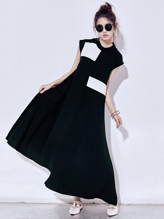 Casual Split-joint Long Dress